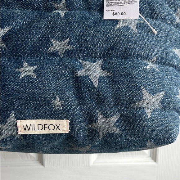 Wildfox Denim Blue Star Tote - Picture 6 of 8